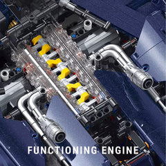 1:8 Apollo IE Hypercar — Midnight Edition | Starry Blue Exterior (3656pcs)