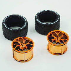 Lamborghini SCV12 Same Wheel Hub, Suitable for All 1:8 Supercars (4-pack)