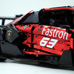 1: 8 The Ultimate Lamborghini Essenza SCV12, Mirror Red Plated Limited Edition (4100+PCS)