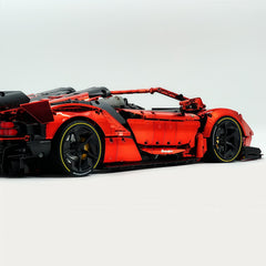 1: 8 Lamborghini One Off: Auténtica, Motorized Convertible Switch Mode | Custom Ruby-plated Edition(3392 Pcs)
