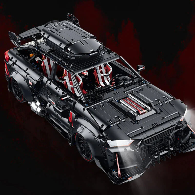 1:8 Audi RS6 Quattro Widebody Wagon | Matte Black Power | 4189+ PCS