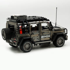 1: 8 Mercedes Benz G 500, Ultimate Maneuver Control Off-Road | Electroplating Gun Gray Custom Edition(3914 Pcs)