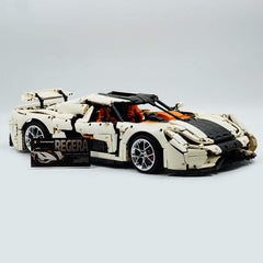 Suitable for Mercedes Koenigsegg Supercar Series Display Acrylic Nameplate