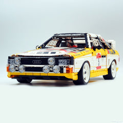 1: 8 Audi Rally Quattro S1 Group B 1984, Genuine Authorization (3887+Pcs)