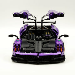1: 8 Pagani Huayra BC Violet Paint finish Customized Ultimate Edition (4708 Pcs)