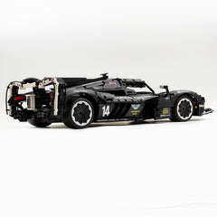 1: 8 Aston Martin Valkyrie Hypercar, Black Samurai Customized Version(3869 Pcs)