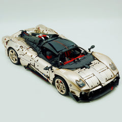 El superdeportivo Pagani Utopia definitivo a escala 1:8 | Edición limitada V12 italiano exótico dorado champán (3314 piezas)