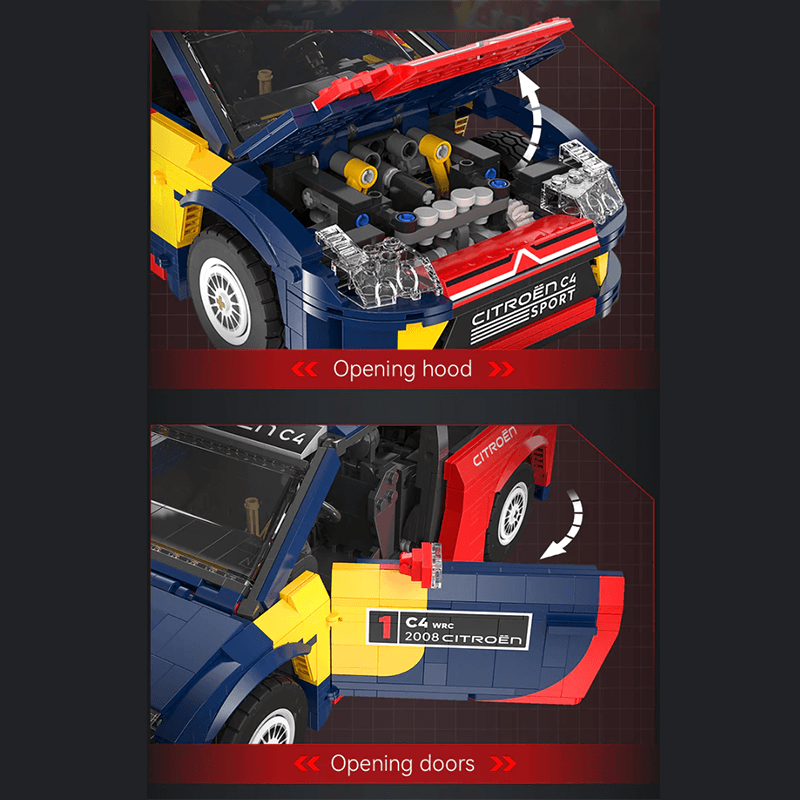 Remote Controlled 2008 Citroën C4 WRC (1550+ PCS)