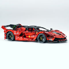 1:8 The Ultimate Italian Hybrid Hypercar EVO | Mirror Blood Red Paint Custom Edition (4058PCS)