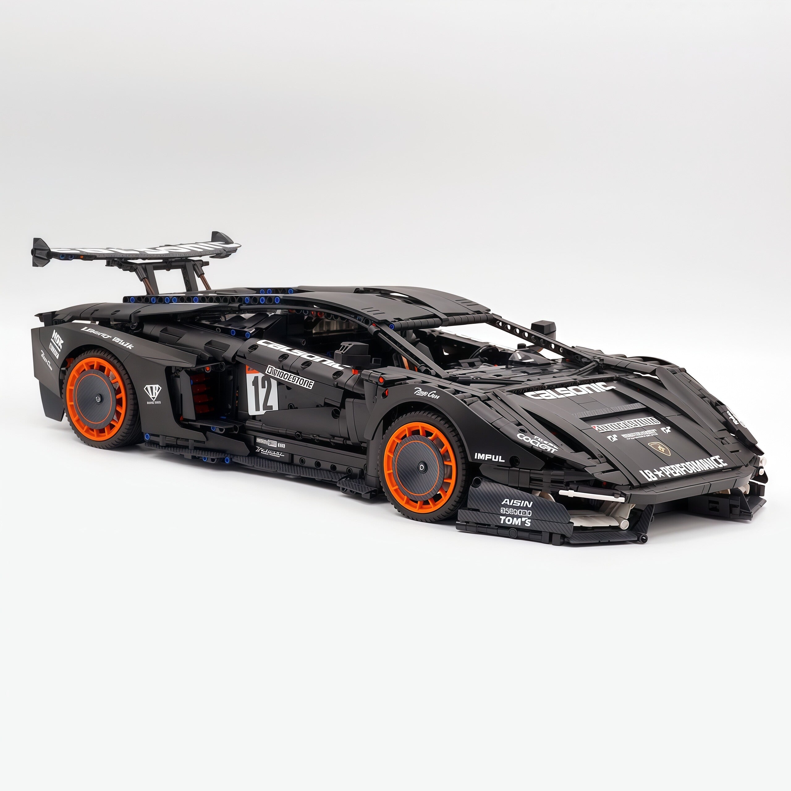 1:8 Lamborghini Countach Matte Black | 2025 Limited Edition (3883 PCS) - BAV BRICK