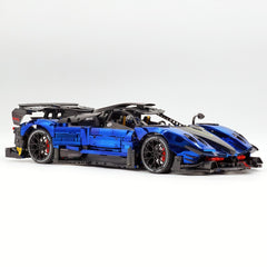 1:8 Pagani Zonda R | Mirror Sapphire Blue Paint Italian Hypercar (3300+ PCS)