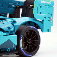 1:8 Aston Martin Valkyrie LM | Remote Controlled 24h British Hypercar | Green Custom Edition(3069pcs) - BAV BRICK