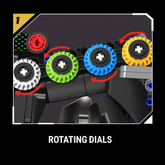 1:1 German Coupe Steering Wheel | Life-Size Performance Cockpit Replica | 1:1 Scale | 903 PCS - BAV BRICK