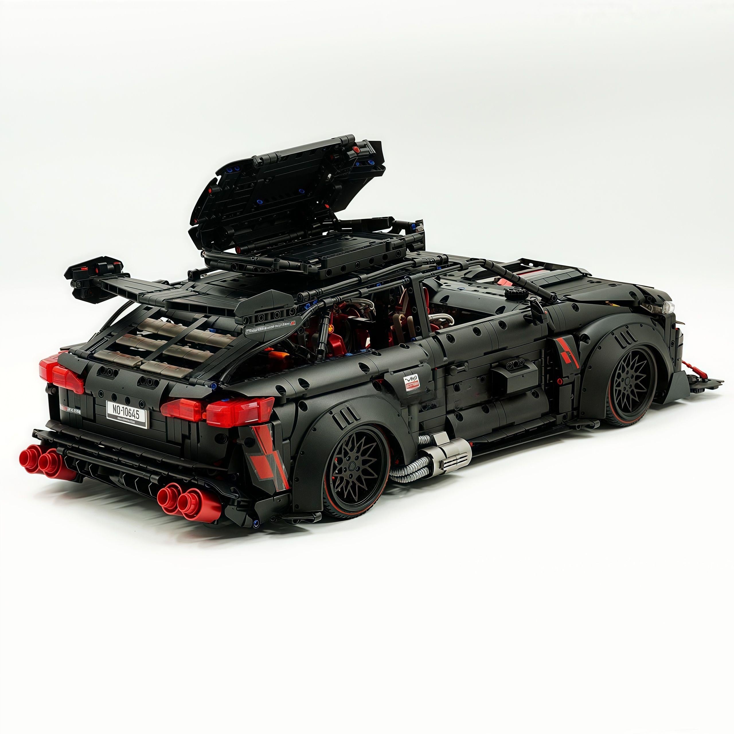 1:8 Audi RS6 Quattro Widebody Wagon | Matte Black Power | 4189+ PCS