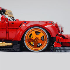 The Ultimate Widebody Porsche 964 RWB, Paint Red Customized Version (4190 pcs)