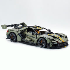 1:8 RC Ultimate Ford GT Mansory | The Dominant American Road King (3400+ pcs) - BAV BRICK