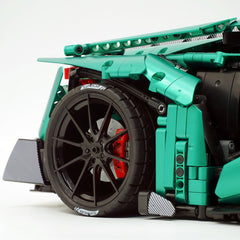 1:8 The Ultimate Ajlani Drakuma | Customized Barrel-Plated Emerald V8 Concept Hypercar (3920+ PCS)