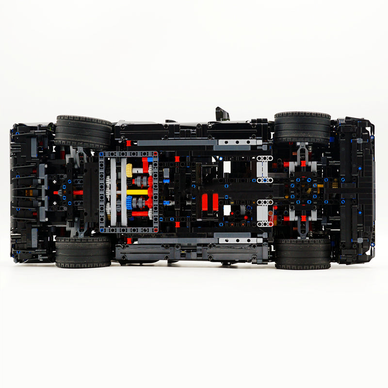 1: 8 Dodge Challenger, Black Samurai Customized Version (3300+Pcs)