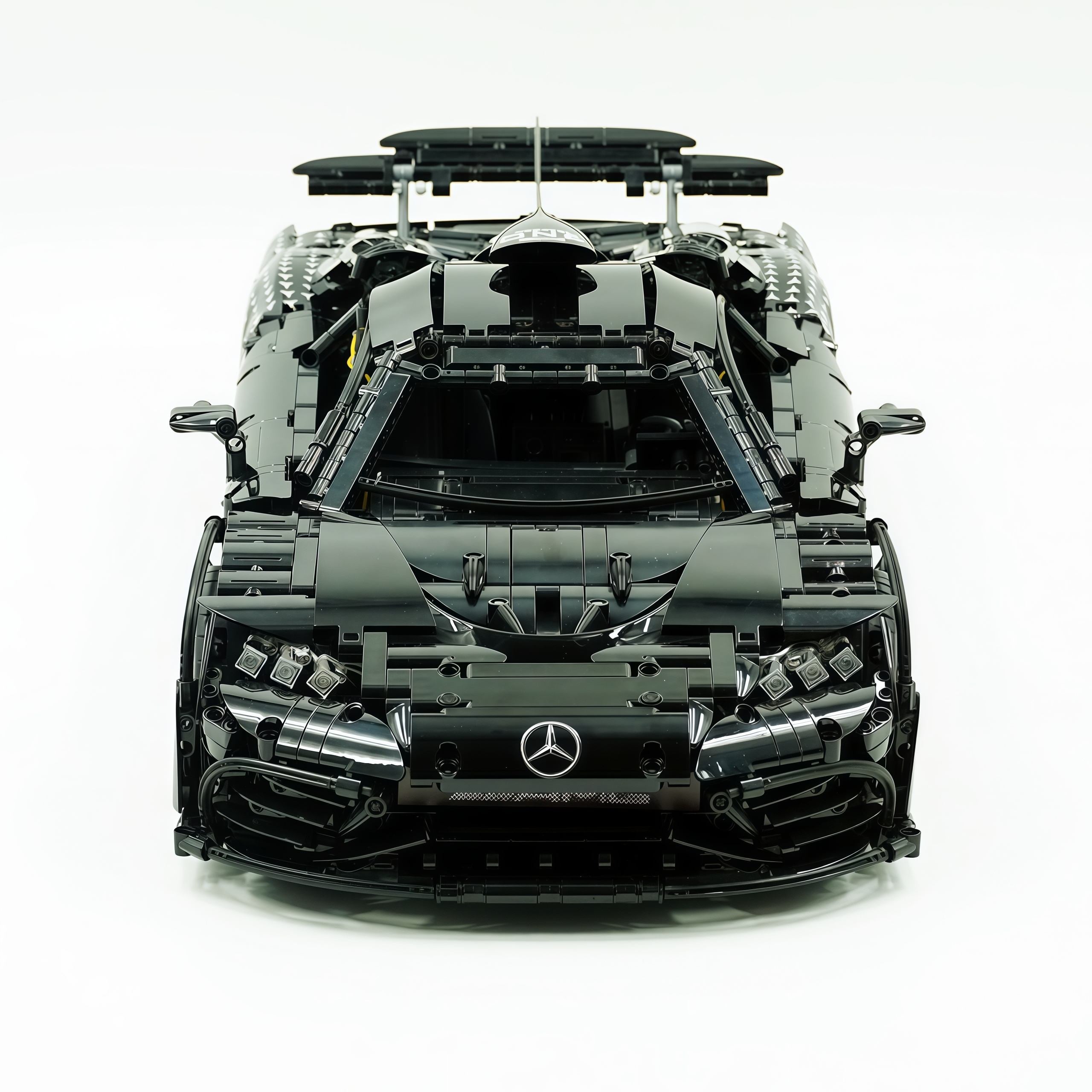 1: 8 Mercedes AMG ONE Pearlescent Black Limited Edition, Fully Detailed Simulation, The Ultimate Collectible (3295 Pcs)