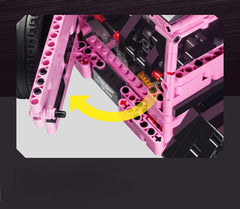 1:8 Pink Mercedes-Benz G800 4×4 Squared Brabus  (2687+PCS)