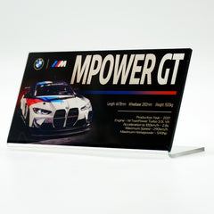 Suitable for BMW Apollo YangWang U9 Supercar Series Display Acrylic Nameplate