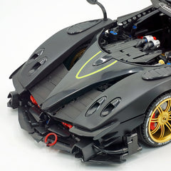 1:8 Pagani Zonda R | Matte Black Paint Italian Hypercar (3300+ PCS)