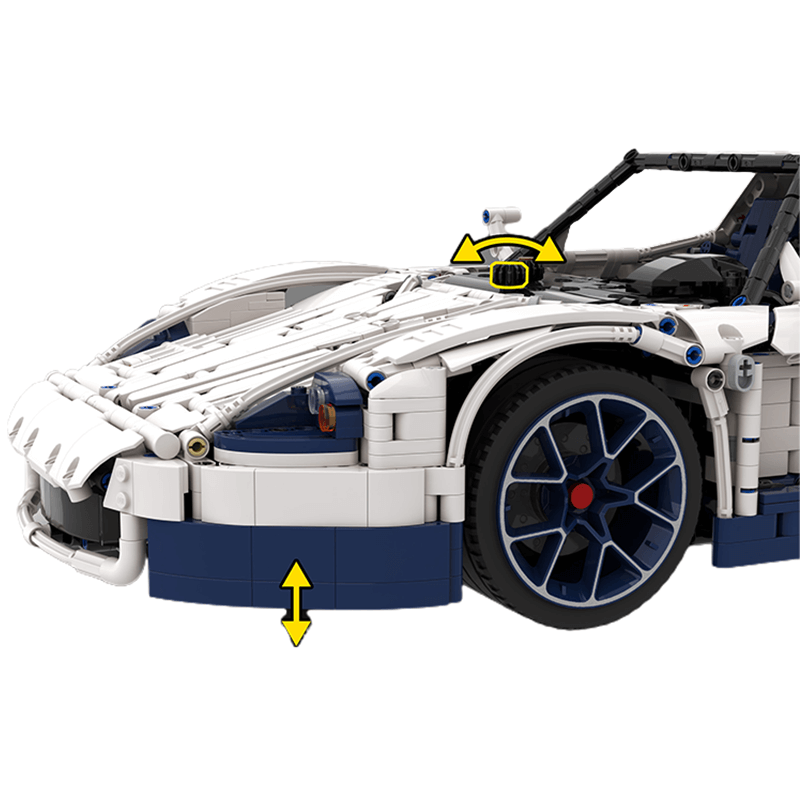 The Ultimate 1:8 Maserati MC12 Hypercar (3975pcs)