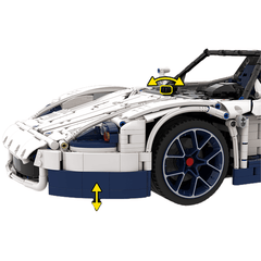 The Ultimate 1:8 Maserati MC12 Hypercar (3975pcs)