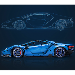 1:8 Lamborghini Centenario | Designed by Thijs de Boer (3842 PCS)