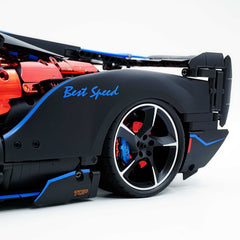 1: 8 Mclaren Sabre Supercar, Aerodynamic Brilliance, Mirror Customized Edition (3862 PCS)