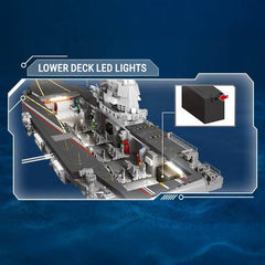 Shandong Aircraft Carrier  | Modern Naval Air Power | 2297 PCS - BAV BRICK
