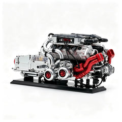 Large W16 Engine | French 16-Cylinder Engine Set (2520 PCS)