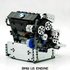 Motorised Inline-6 BMW Engine | German Performance Legend (743 PCS)
