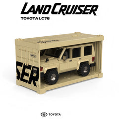 Toyota Land Cruiser | Officially Licensed Off-Road Legend | Container Display Case (536 PCS)
