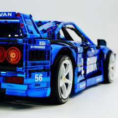 1:8 The Ultimate Ferrari F40 Supercar | LB Style Electroplated Mirror Royal Blue Edition (4026 PCS)