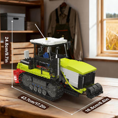 App-Controlled/RC Crawler Tractor | Farm Truck Construction Vehicle 1357pcs
