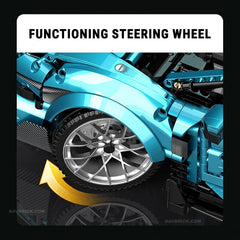 1:8 The Ultimate Lamborghini Huracán | Italian Bull Hybrid Supercar (3601pcs)