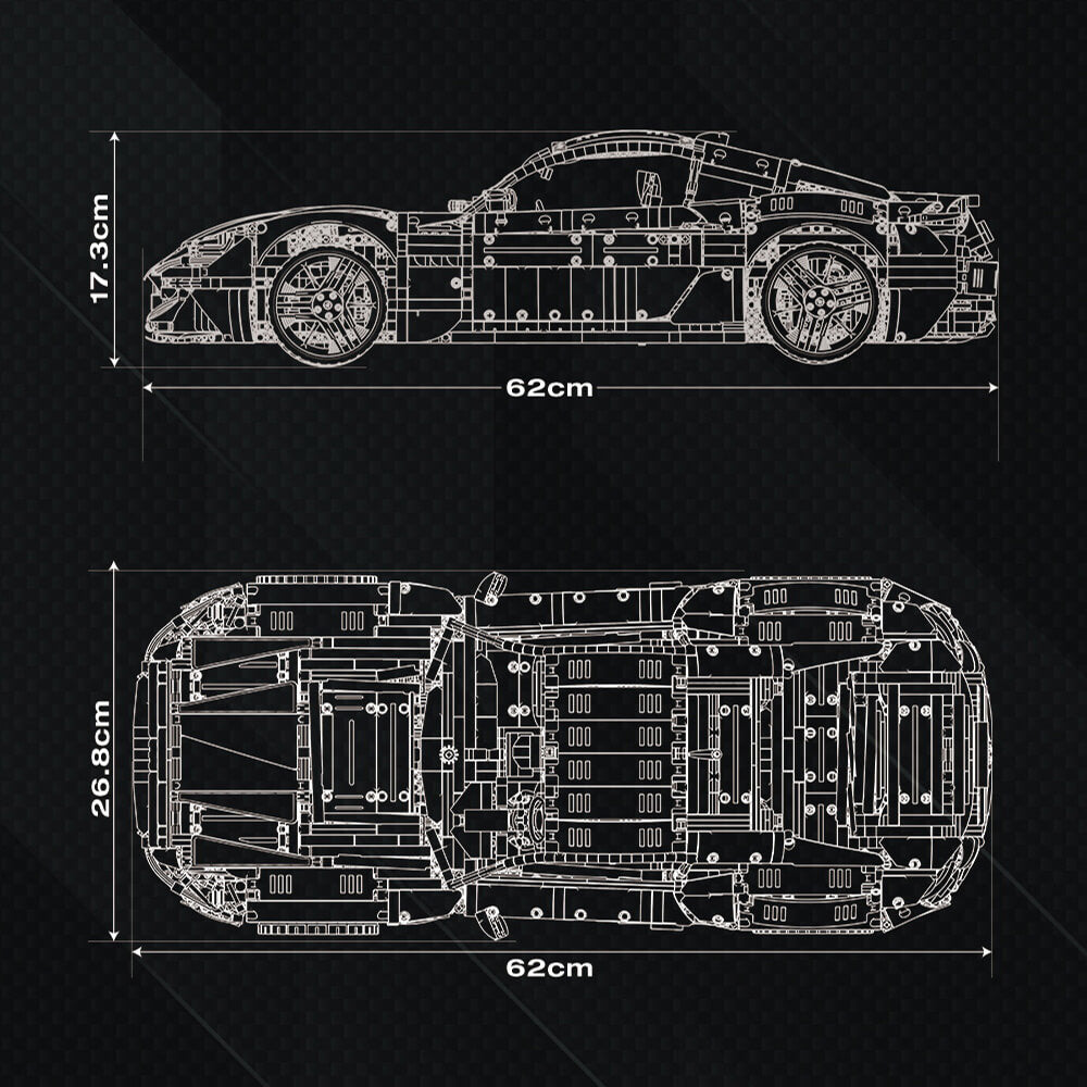 1:8 Officially Licensed Maserati GranTurismo (5400+ PCS)