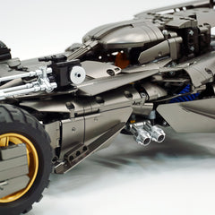 1:8 Superhero Batman Car Set | Gun Gray Metallic Edition (2851 PCS)