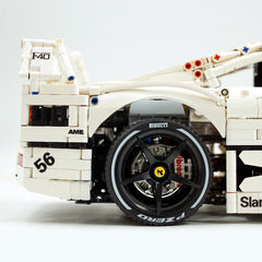 1:8 The Ultimate Ferrari F40 Supercar, RWB White Custom Edition (4026 PCS)