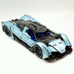 1:8 Devel sixteen V16 | Electroplating Tiffany Blue Custom Edition | Officially licensed (4016PCS)