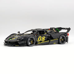 1:8 The Ultimate Italian Hybrid Hypercar EVO | Matte Black Painting Italian Flagship (4058PCS)