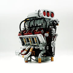 Motorised Dooge Hellcat V8 Engine (2347 Pcs)
