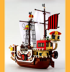 One Piece Pirate Ship Thousand Sunny, Free Dolls (1484 Pcs) - BAV BRICK