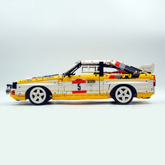 1: 8 Audi Rally Quattro S1 Group B 1984, Genuine Authorization (3887+Pcs)