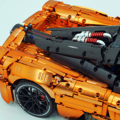 El superdeportivo Pagani Utopia definitivo a escala 1:8 | Edición limitada V12 italiano exótico dorado champán (3314 piezas)