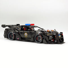 1:8 American Muscle Police Car Pearlescent Black Limited Edition | The Ultimate RC Collector’s Item (3975 PCS)