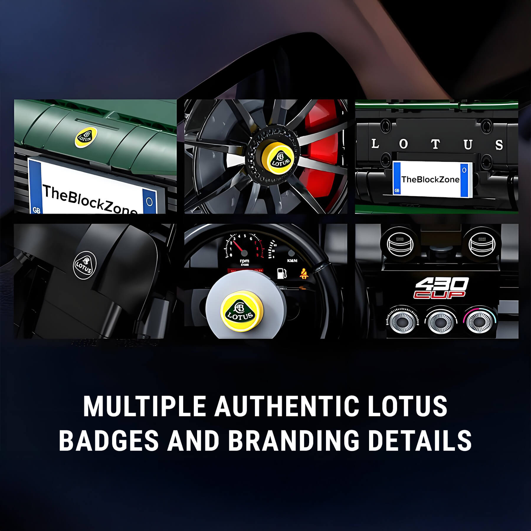 1:8 Lotus Exige Cup 430 | Officially Licensed Edition (3730 PCS)