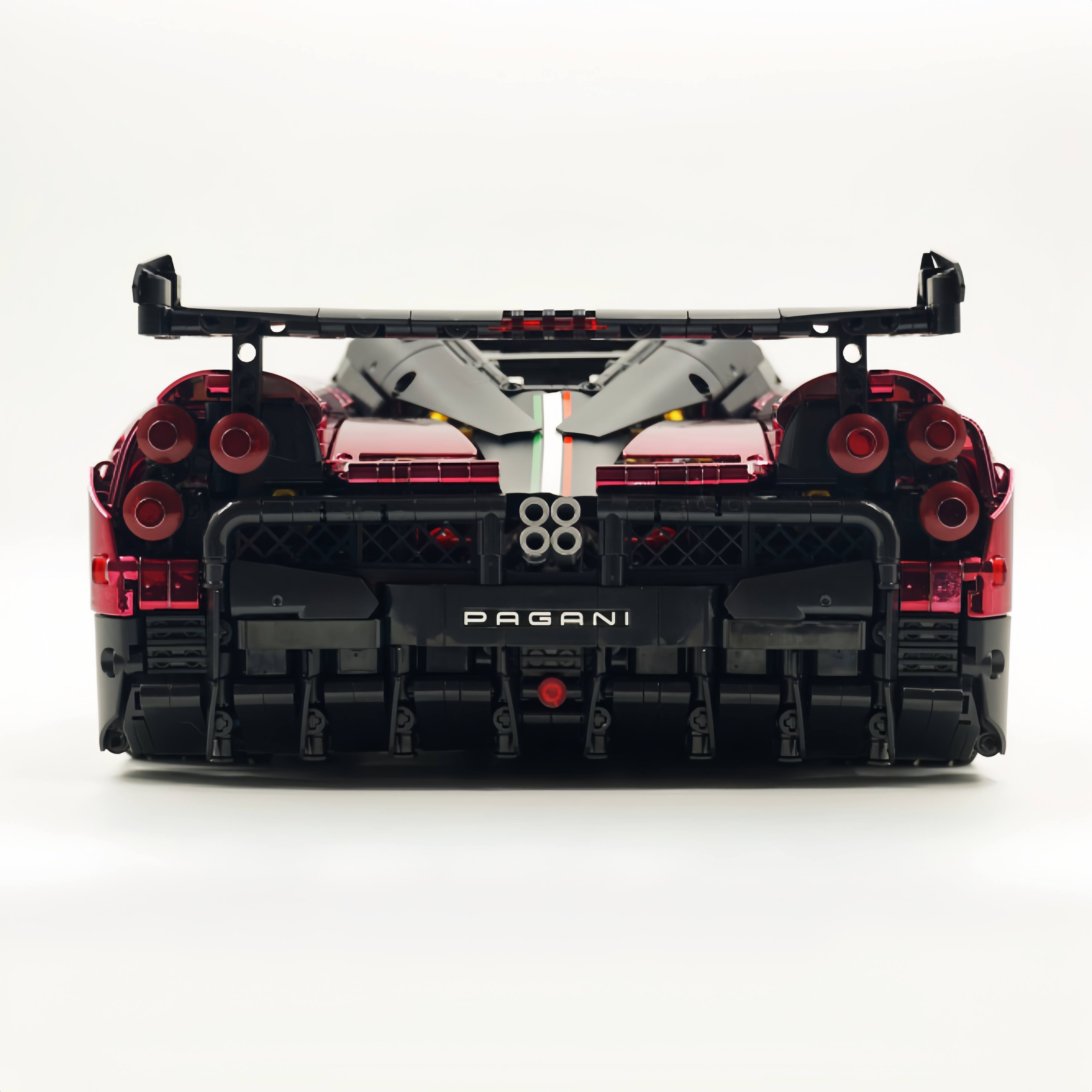 1: 8 Pagani Huayra BC Mirror Electroplating Customized Ultimate Edition (4708 Pcs)