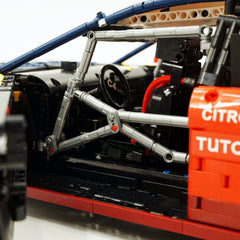 1:8 Citroën C4 WRC French Rally Car | 4606pcs
